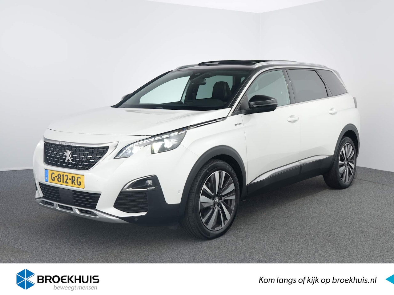 Peugeot 5008 - 1.2 PureTech Blue Lease GT-Line | Cruise | Clima | Navi | Camera | - AutoWereld.nl