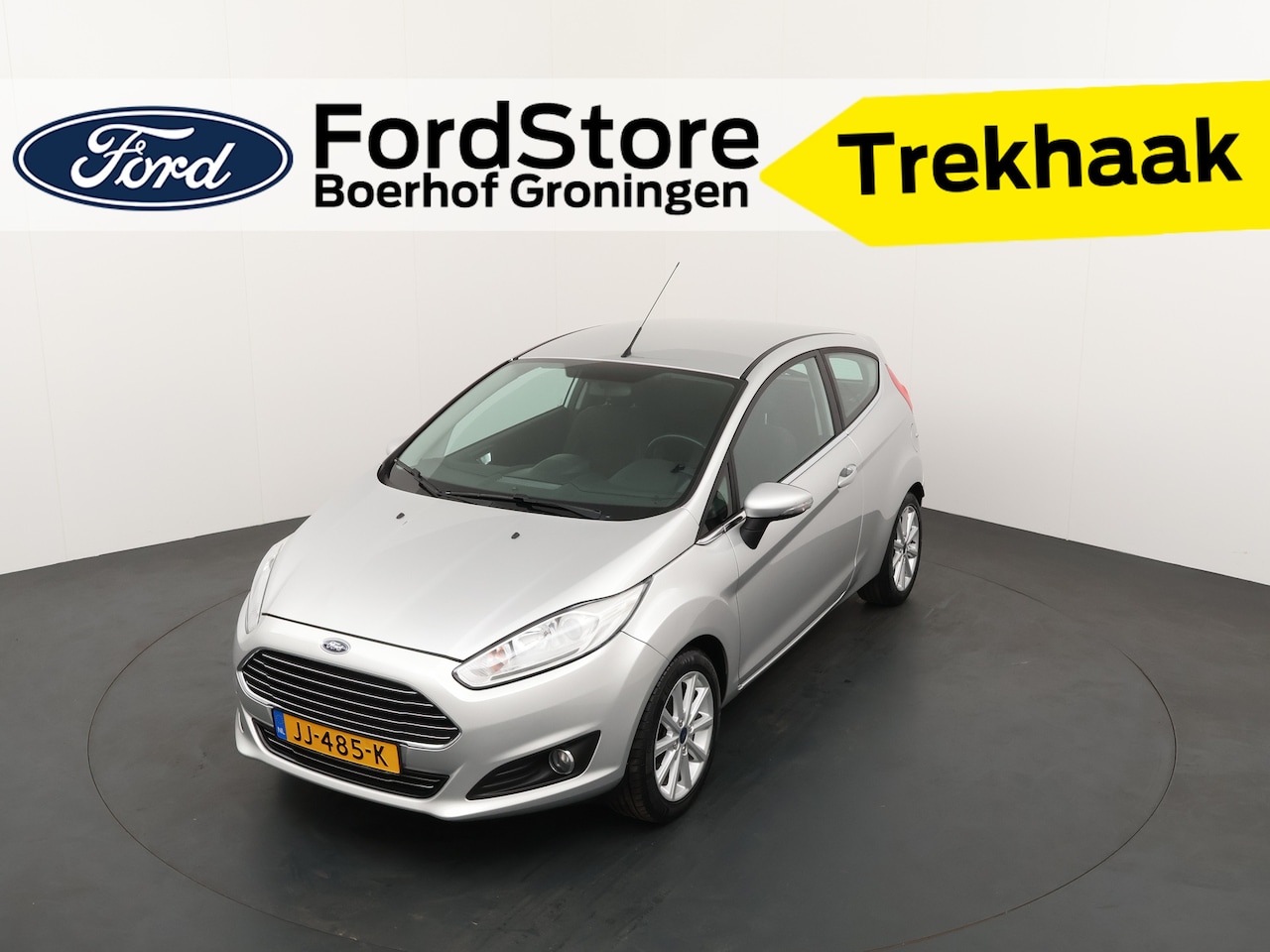 Ford Fiesta - Duratec 80 pk Titanium | Trekhaak | Navi | 16" | Sportstoelen | 100% dealer onderh. | - AutoWereld.nl