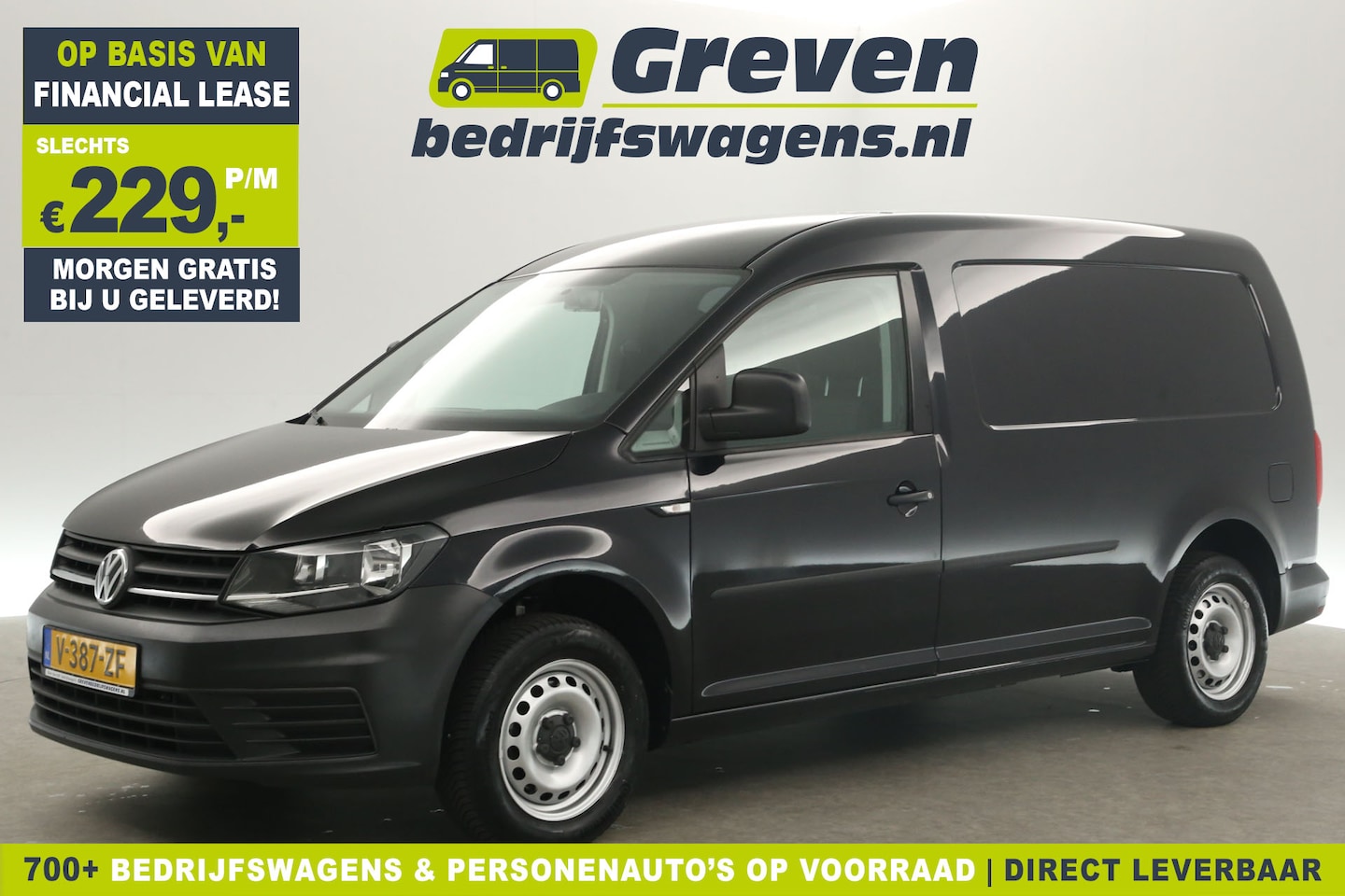 Volkswagen Caddy Maxi - 2.0 TDI L2H1 Airco Cruisecontrol Parkeersensoren Elektrpakket Schuifdeur - AutoWereld.nl