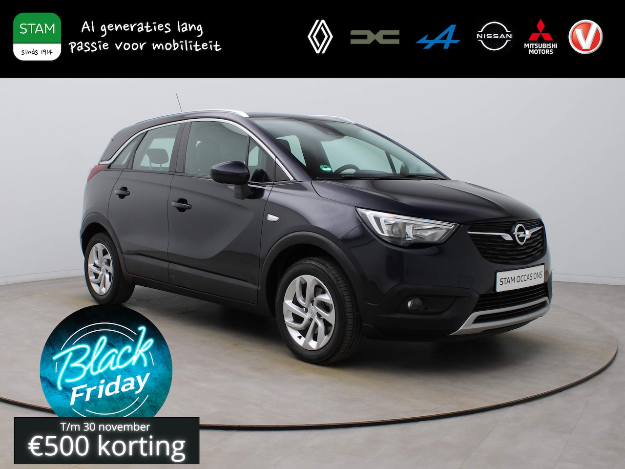 Opel Crossland X - 111pk Turbo Innovation Climate | Cruisecontrol | Navi | Parksens. achter - AutoWereld.nl