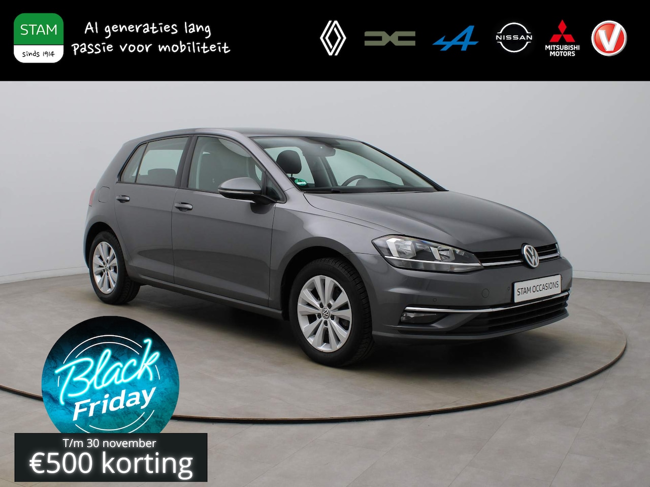 Volkswagen Golf - 110pk TSI Comfortline DSG/AUTOMAAT Adapt. Cruise | Camera | Climate | Navi | Parksens. v+a - AutoWereld.nl