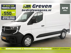 Renault Master - T35 2.0 dCi L2H2 NIEUW | BPM Vrij | Airco Cruise Camera Carplay Navi 3 Persoons LED PDC