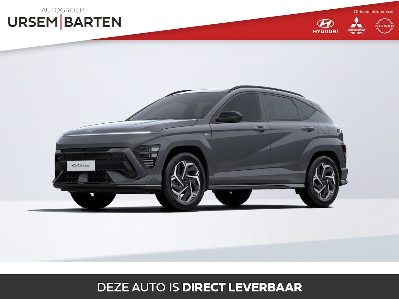 Hyundai Kona - 1.6 GDI HEV N Line Sky Ecotronic Gray - AutoWereld.nl