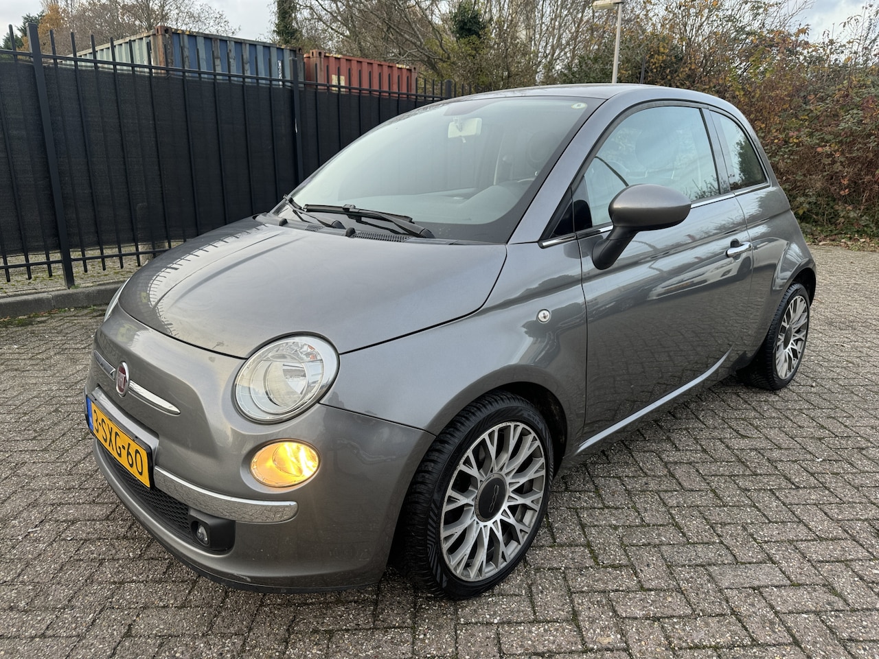 Fiat 500 - 0.9 Autom/Tiptr TwinAir Lounge Panoramadak AC/LMV - AutoWereld.nl