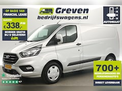 Ford Transit Custom - 2.0 TDCI L1H1 Automaat Airco Cruise Camera Carplay Navigatie PDC 3 Persoons LED Elektrpakk