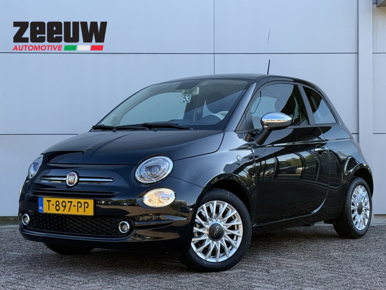 Fiat 500 - 1.0 Hybrid 70 PK | Navi | Clima | Cruise | PDC | 15" - AutoWereld.nl