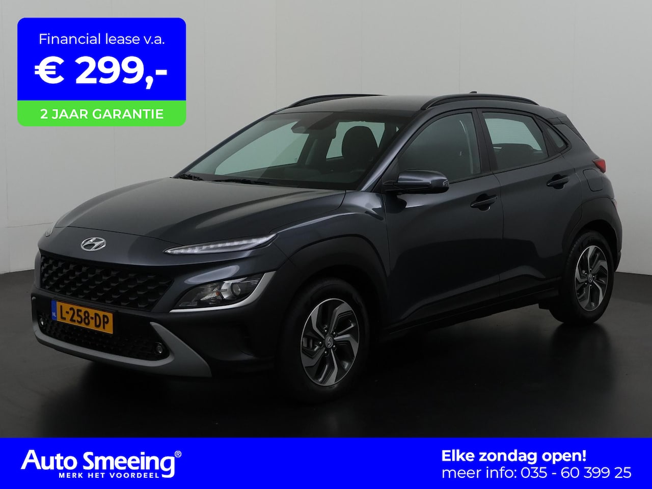 Hyundai Kona - 1.6 GDI HEV Comfort Smart | Trekhaak | Camera | Apple Carplay | Zondag Open! - AutoWereld.nl