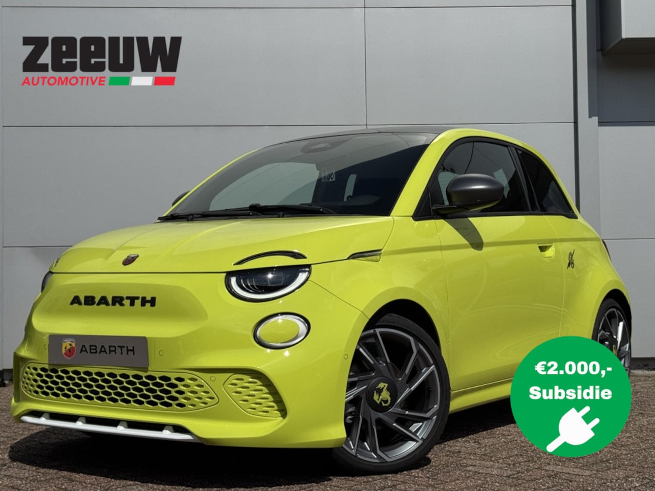 Abarth 500e - Scorpionissima 155 PK | full option - AutoWereld.nl