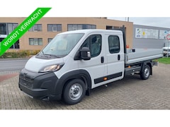 Peugeot Boxer - 35+ Heavy DOKA 140PK L4 MY2024 Open Laadbak Airco, Cruise, Camera 7 Zits NR. H01