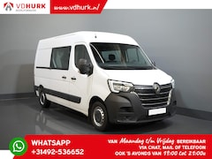 Renault Master - T35 2.3 dCi 145 pk L2H2 DC Dubbel Cabine 7Pers./ Carplay/ Camera/ Cruise/ PDC