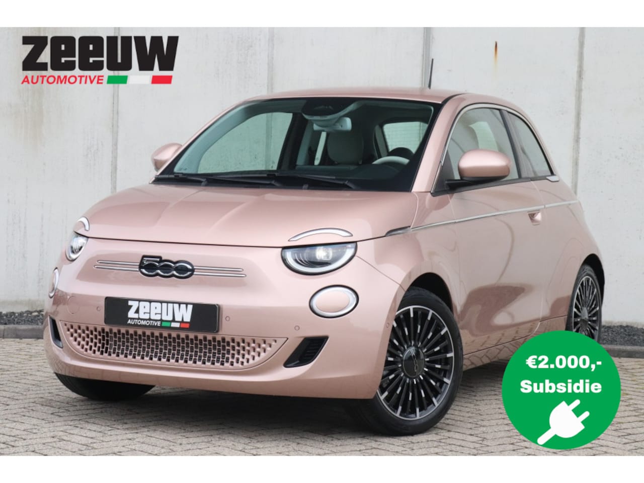 Fiat 500 - La Prima 42 kWh | Technology | JBL | Winter | Pano | 17" - AutoWereld.nl