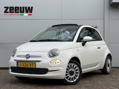 Fiat 500 C - 1.0 Hybrid 70 PK Lounge | Navi | Carplay | Cruise | 15"