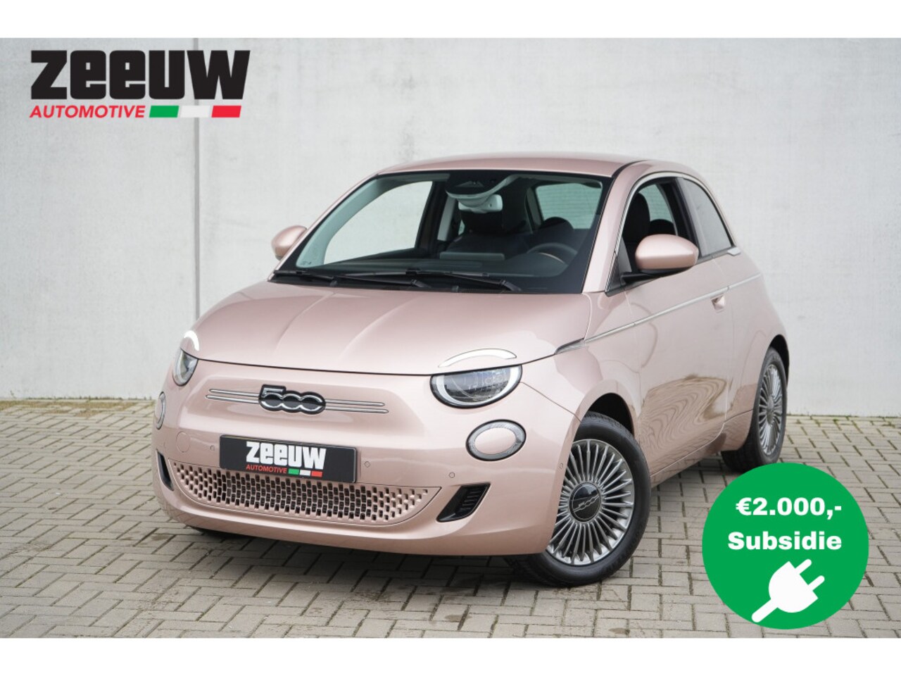 Fiat 500e - 3+1 42 kWh | Comfort | Style | 16" | Direct Leverbaar - AutoWereld.nl