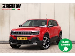 Jeep Avenger - Summit 54kWh | Boek nu uw proefrit