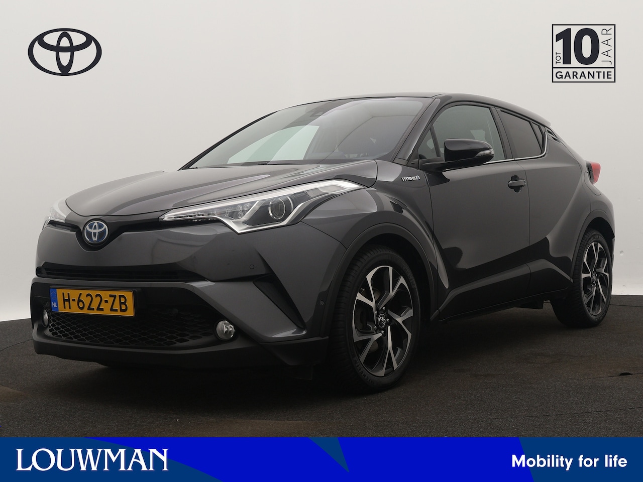 Toyota C-HR - 1.8 Hybrid Bi-Tone Limited | Navigatie | Camera | Cruise Control Adaptief | Leder | LM vel - AutoWereld.nl