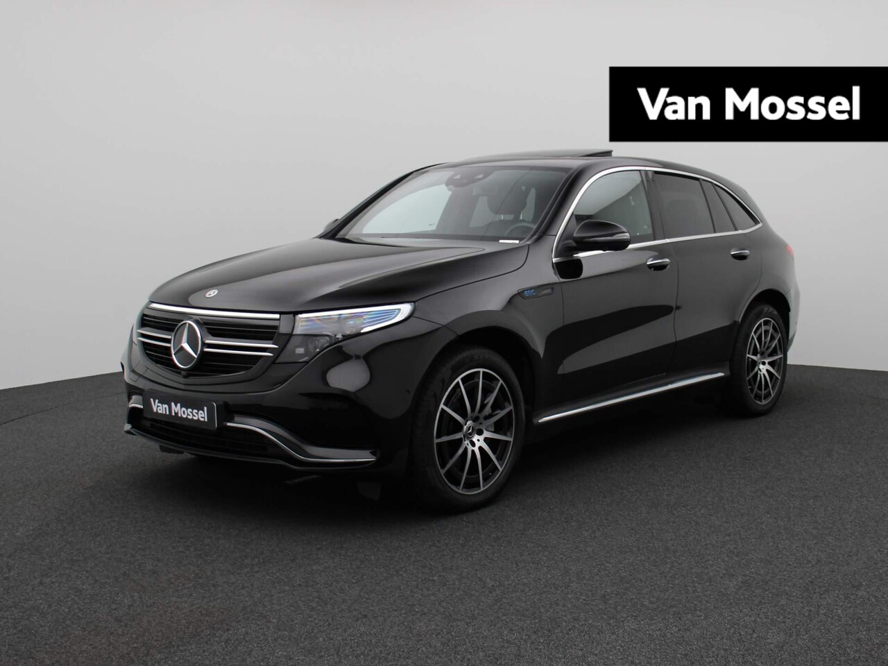 Mercedes-Benz EQC - 400 4MATIC Business Solution Luxury 80 kWh | PANORAMADAK | AMBIENT SFEERVERLICHTING | BURM - AutoWereld.nl