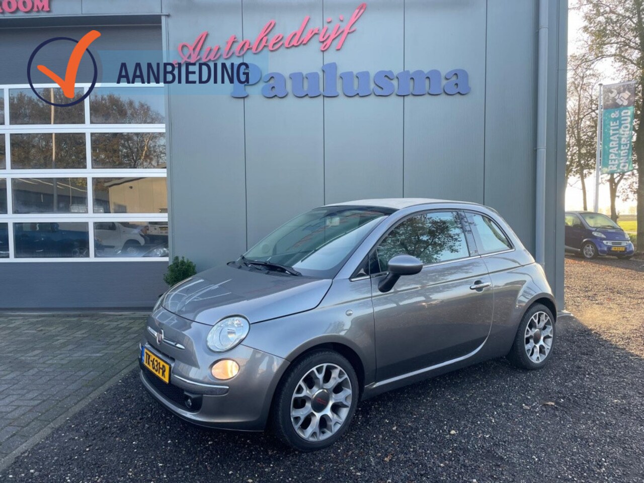 Fiat 500 C - Cabrio 1.2 Lounge sport airco - AutoWereld.nl