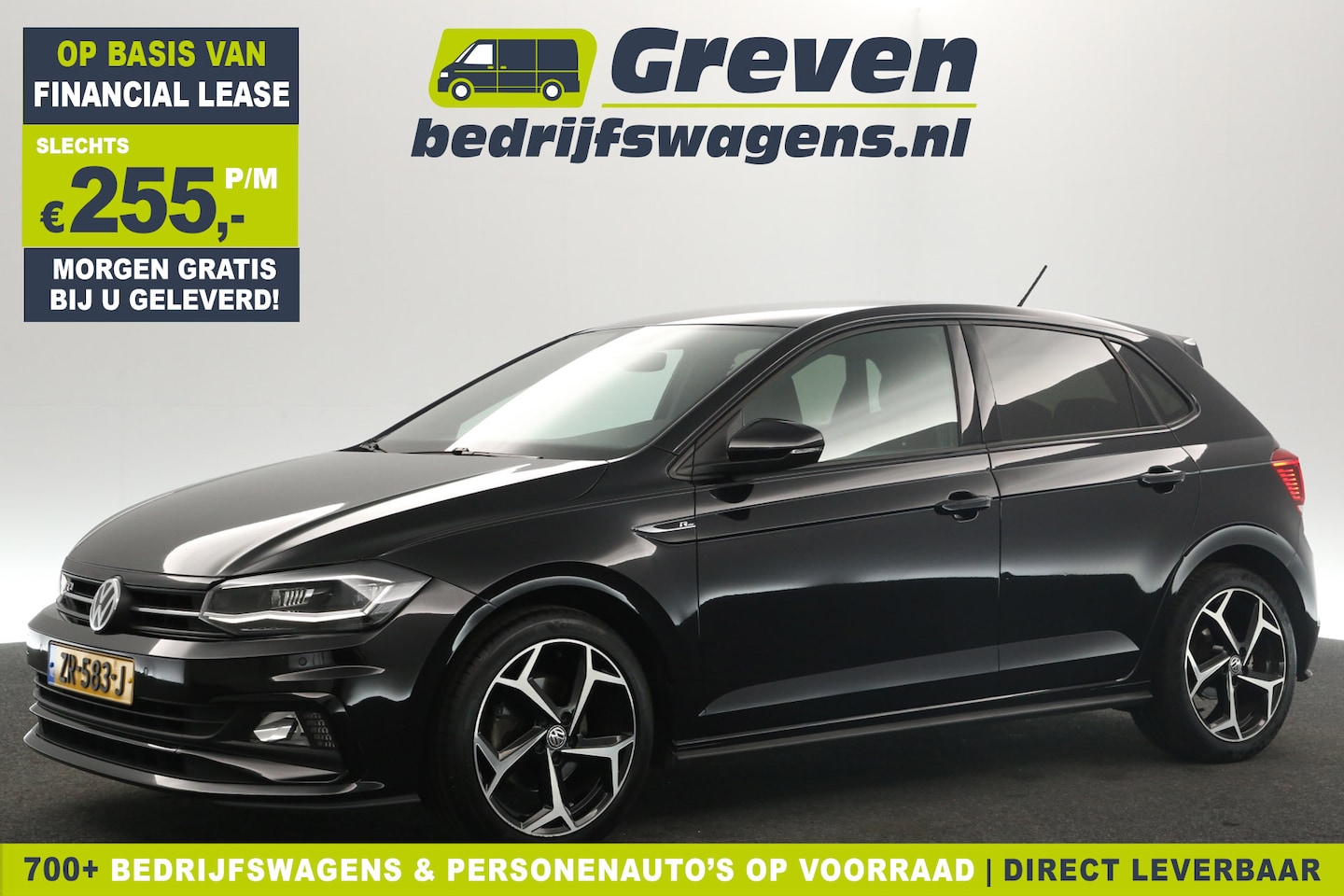 Volkswagen Polo - 1.0 TSI R-Line 116PK Clima Carplay Adaptive-Cruise LED Navi PDC 17''LMV Stoelverwarming - AutoWereld.nl