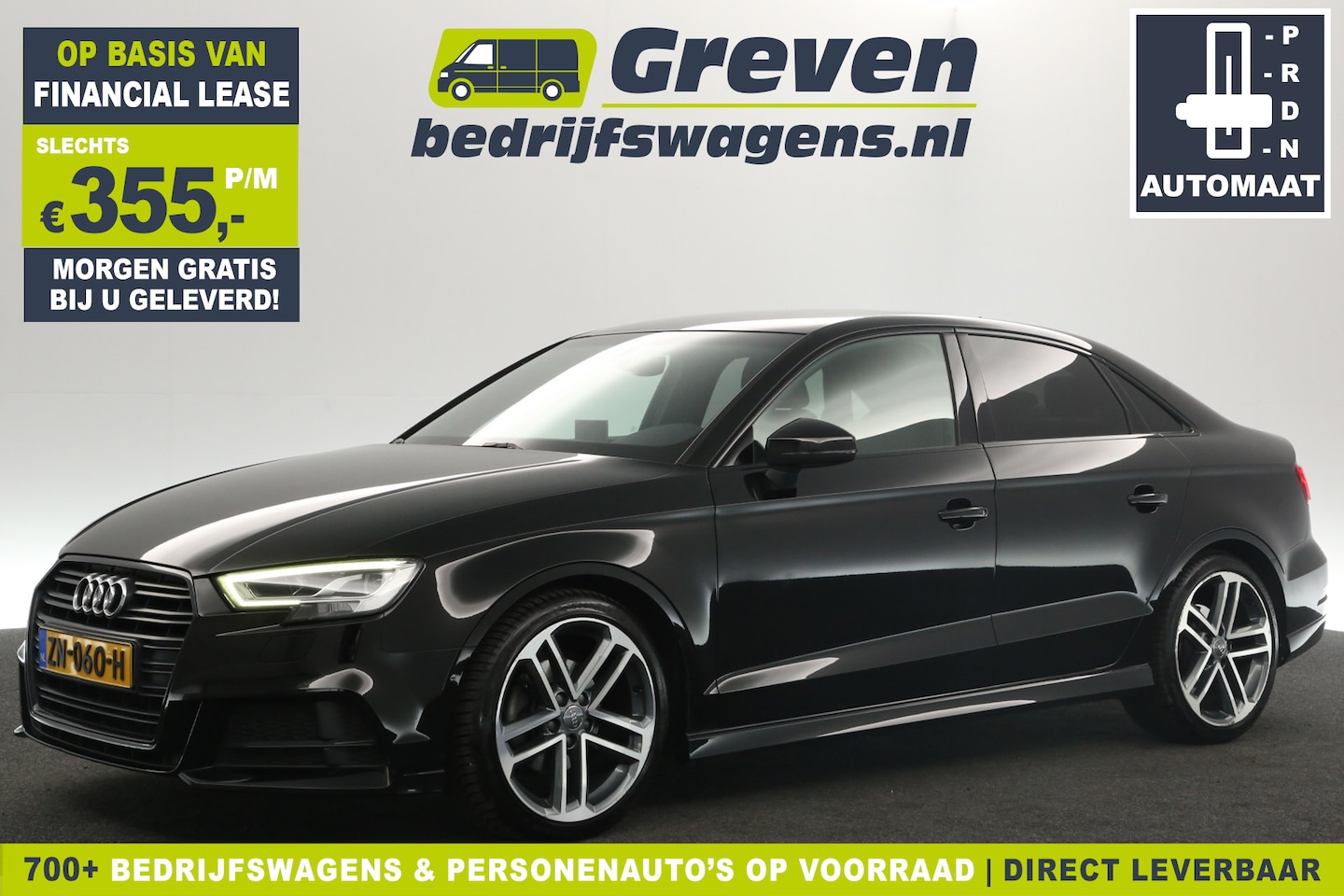 Audi A3 Limousine - 30 TDI S-Line Automaat LED Clima Cruise 18''LMV Navi PDC - AutoWereld.nl