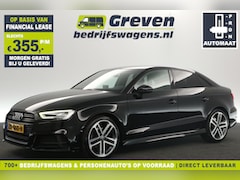 Audi A3 Limousine - 30 TDI S-Line Automaat LED Clima Cruise 18''LMV Navi PDC