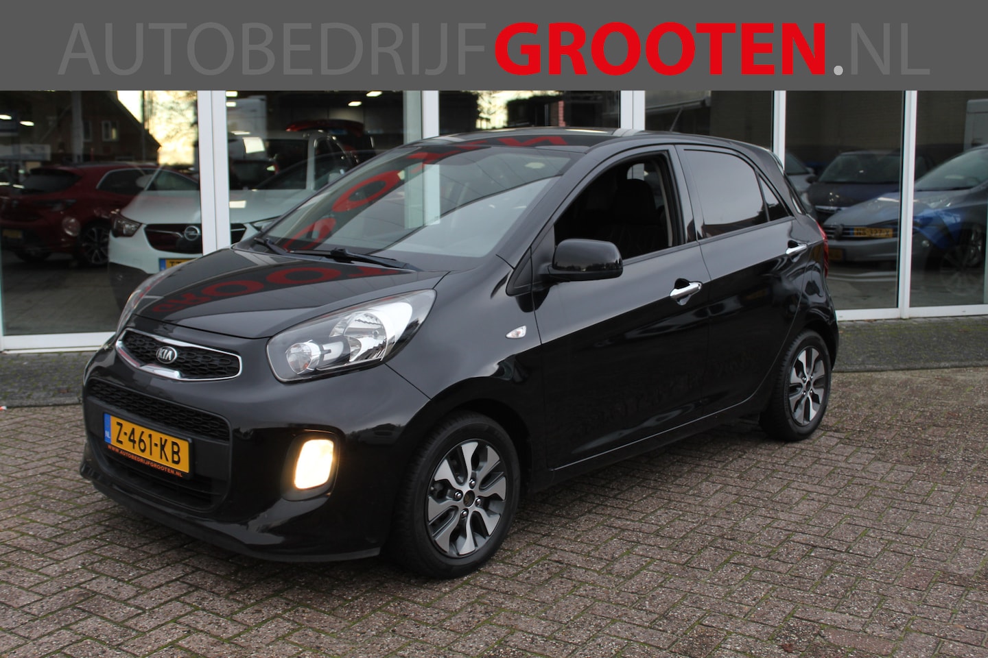 Kia Picanto - 1.0 CVVT DynamicLine//STOELVERWARMING//ECC!! - AutoWereld.nl