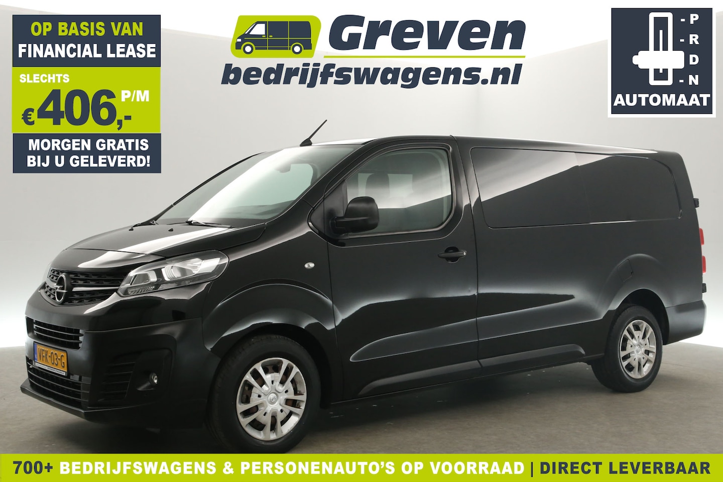 Opel Vivaro - 2.0 CDTI L3H1 177PK Automaat DC | 6 Persoons | Airco 360Camera Cruise Carplay PDC Elektrpa - AutoWereld.nl