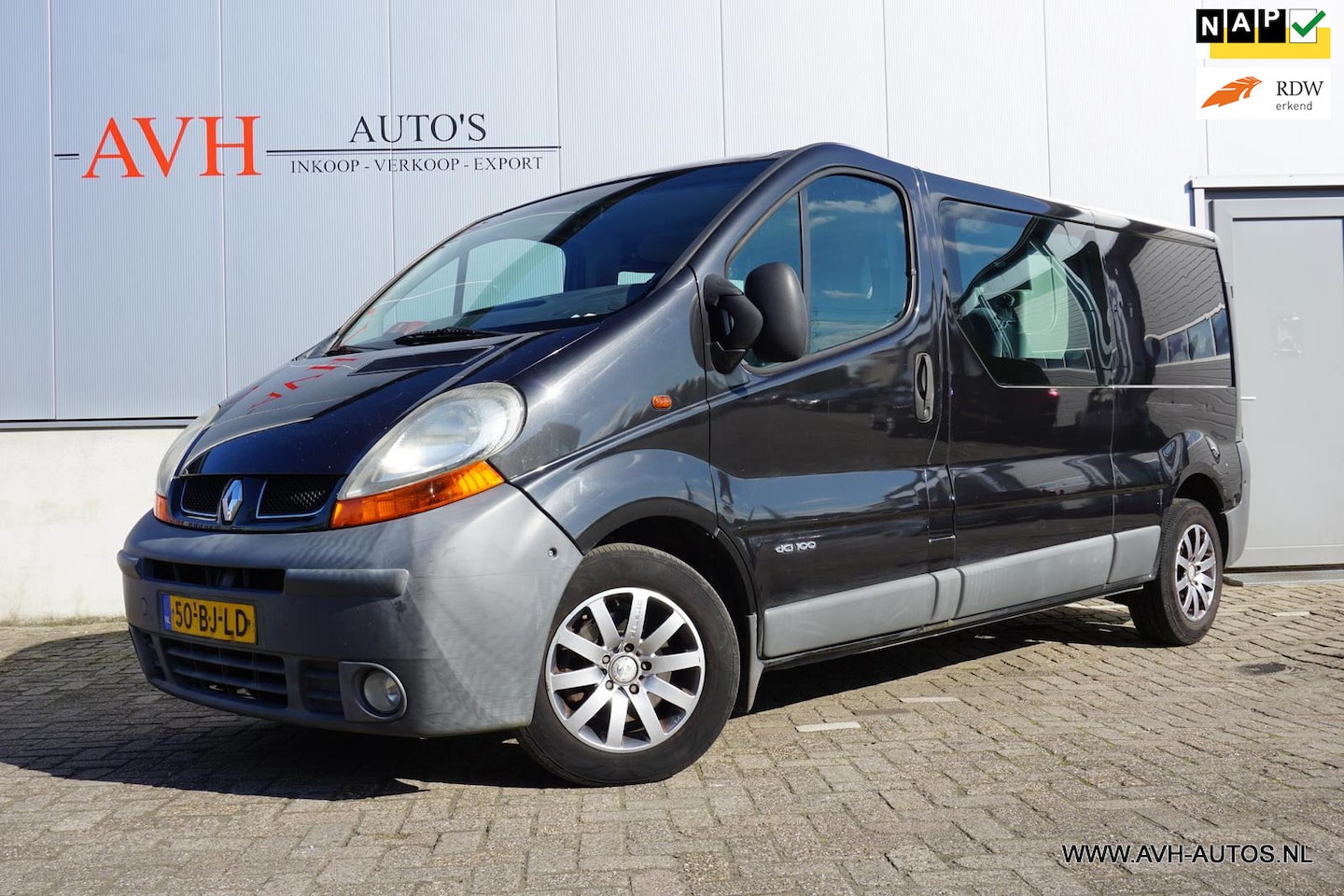 Renault Trafic - 1.9 dCi L2 H1 1.9 dCi L2H1, Dubbel Cabine! - AutoWereld.nl