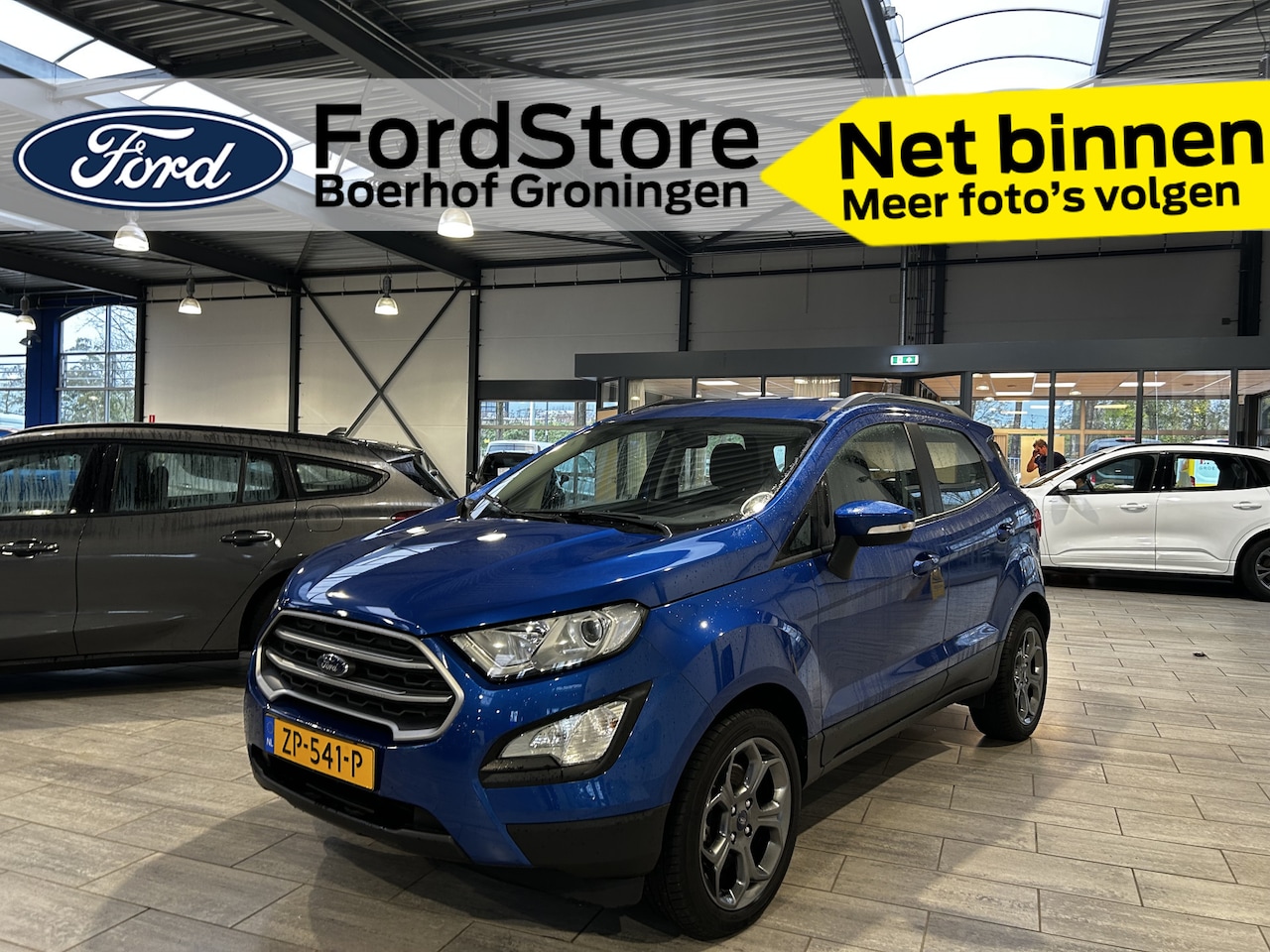 Ford EcoSport - EcoBoost 125PK Trend Ultimate 17"LM velgen I Navi I Airco I Hoogzitter - AutoWereld.nl