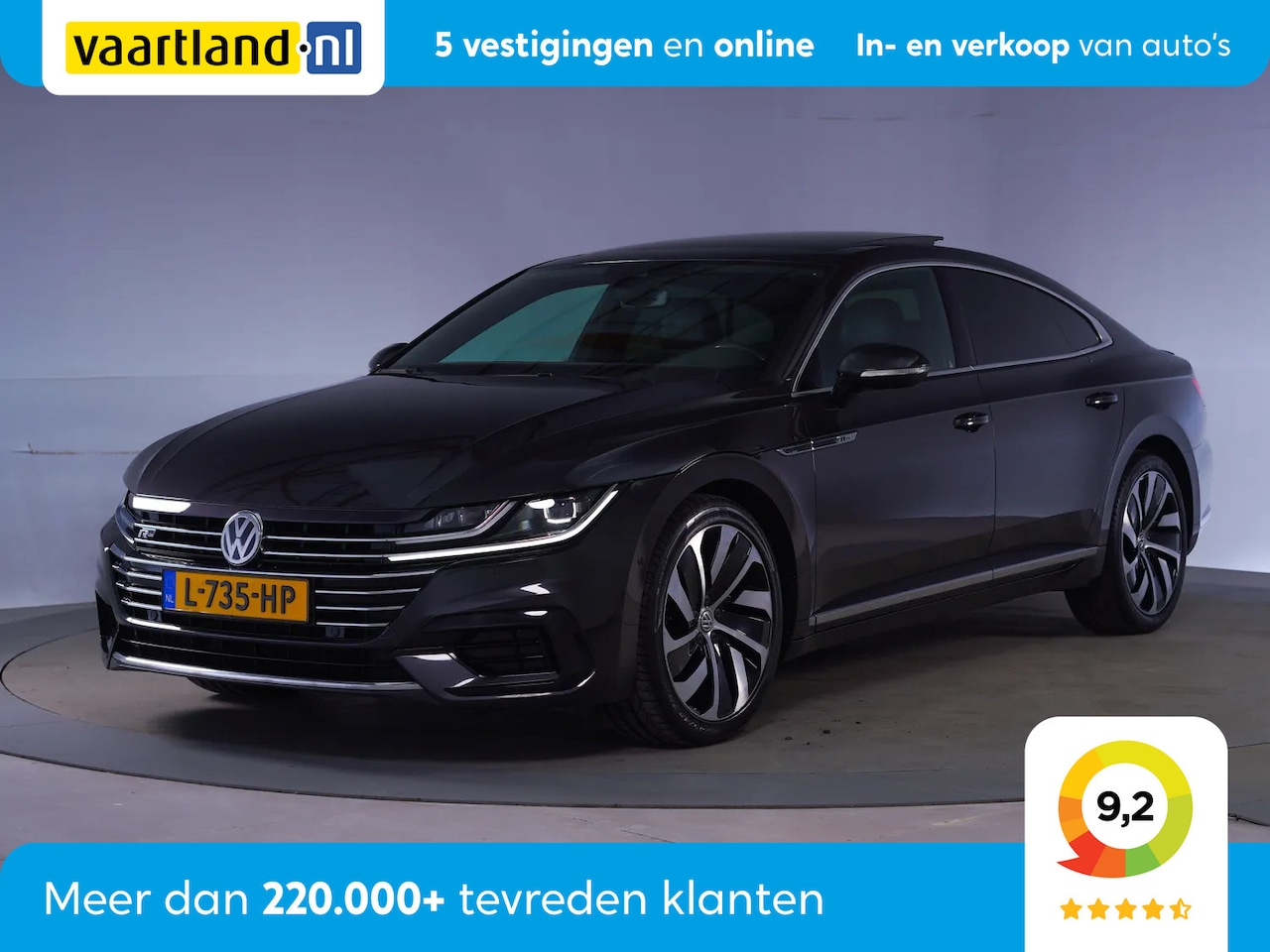 Volkswagen Arteon - 2.0 TSI Business R Exclusive Aut. [ R-Line Virtual Panorama Stoelverwarming v+a ] - AutoWereld.nl