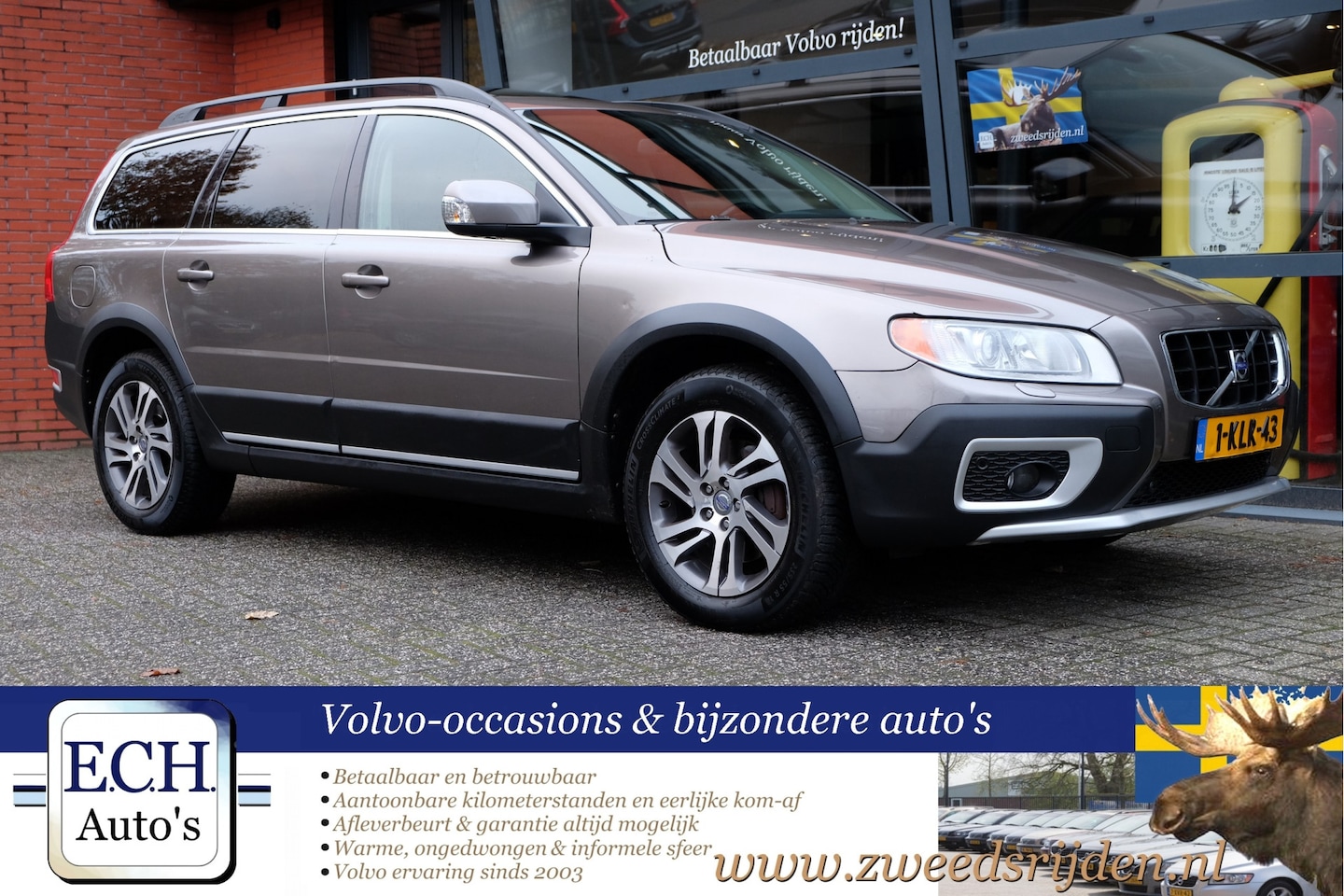 Volvo XC70 - 2.4 D5 Automaat Summum, Leer, Schuifdak, Elektr. stoel - AutoWereld.nl