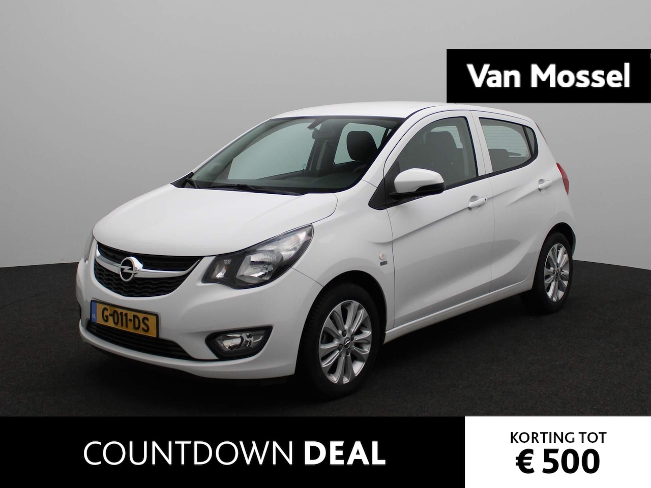 Opel Karl - 1.0 ecoFLEX 120 Jaar Edition | Airco | parkeersensoren | Lichtmetalen velgen - AutoWereld.nl