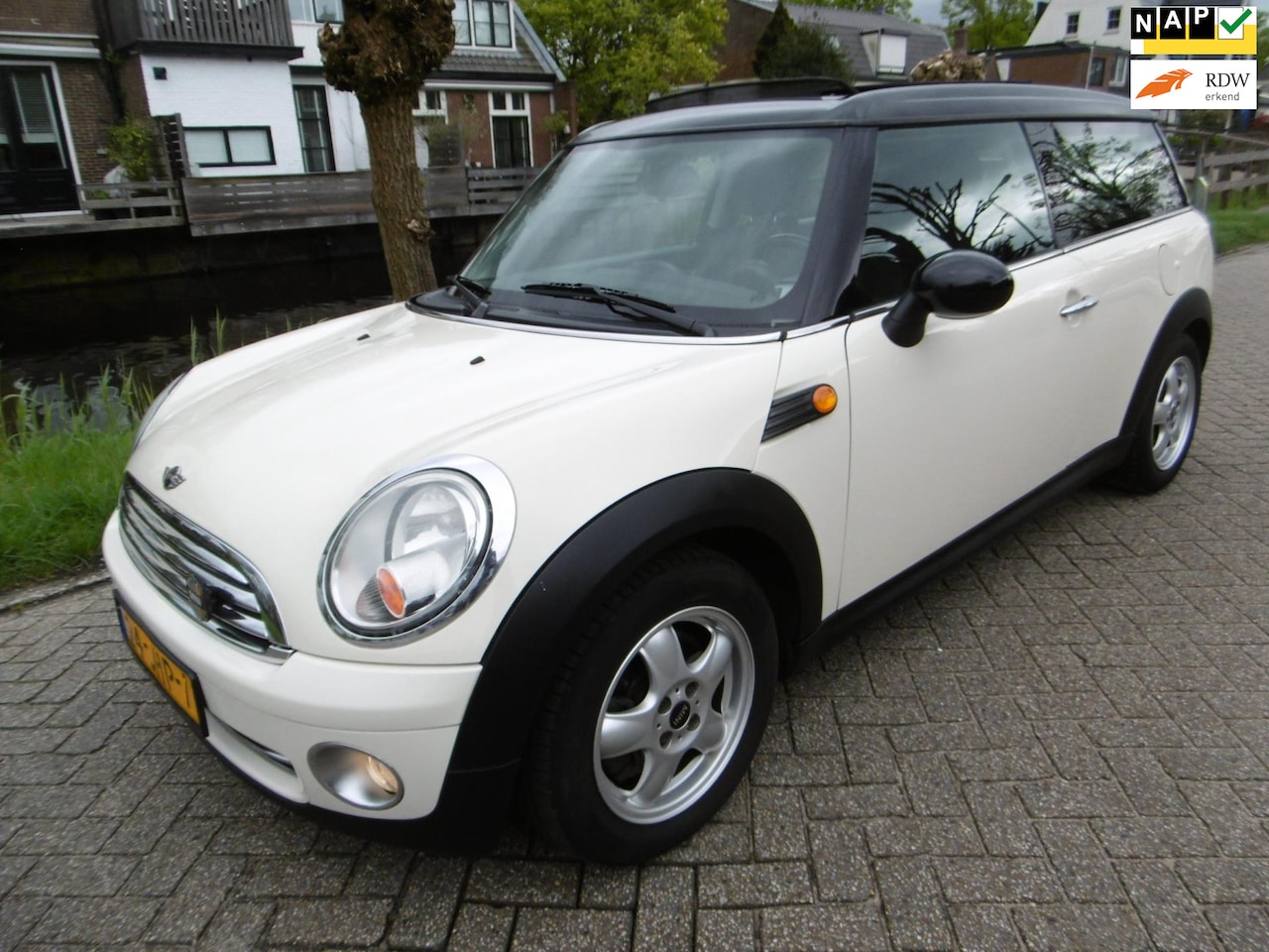 MINI Clubman - Mini 1.6 Cooper 120pk Schuifdak Clima Cruise Historie - AutoWereld.nl