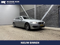 BMW 5-serie - 520i Executive | PDC V+A | Getint Glas | Elek. Bestuurdersstoel+Achterklep | 17 Inch |