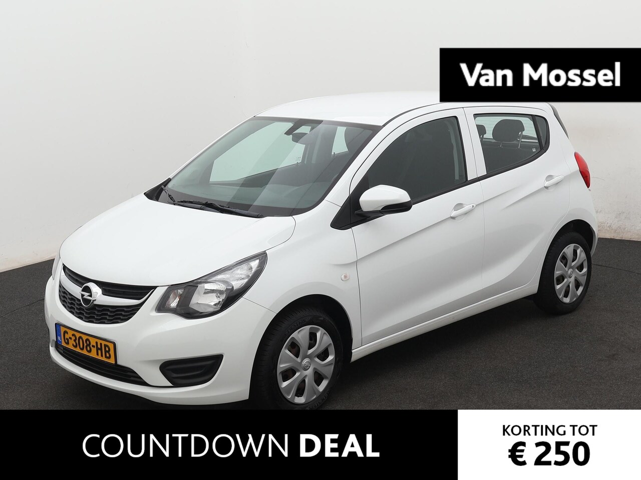 Opel Karl - 1.0 ecoFLEX Edition | 75pk | Airco | Bluetooth | Elektrische Ramen | 53.000km! | - AutoWereld.nl