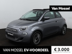 Fiat 500 C - 500e Icon 42 kWh | Navigatie | Stoelverwarming | Parkeersensoren achter |