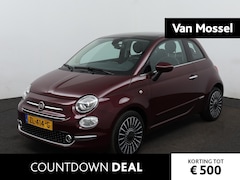 Fiat 500 - 0.9 TwinAir Turbo Lounge | AIRCO | PANO | LM VELGEN | Applecarplay/Android auto