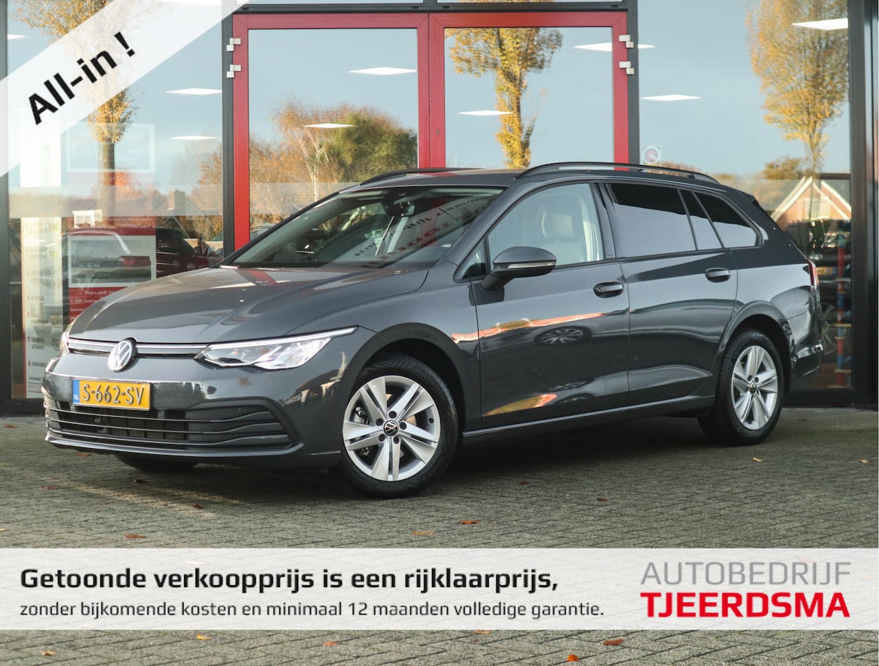 Volkswagen Golf Variant - 1.0 eTSI Life Navi/Adapt.Cruise/Clima/Stoelverw/Trekhaak/Automaat/Camera - AutoWereld.nl