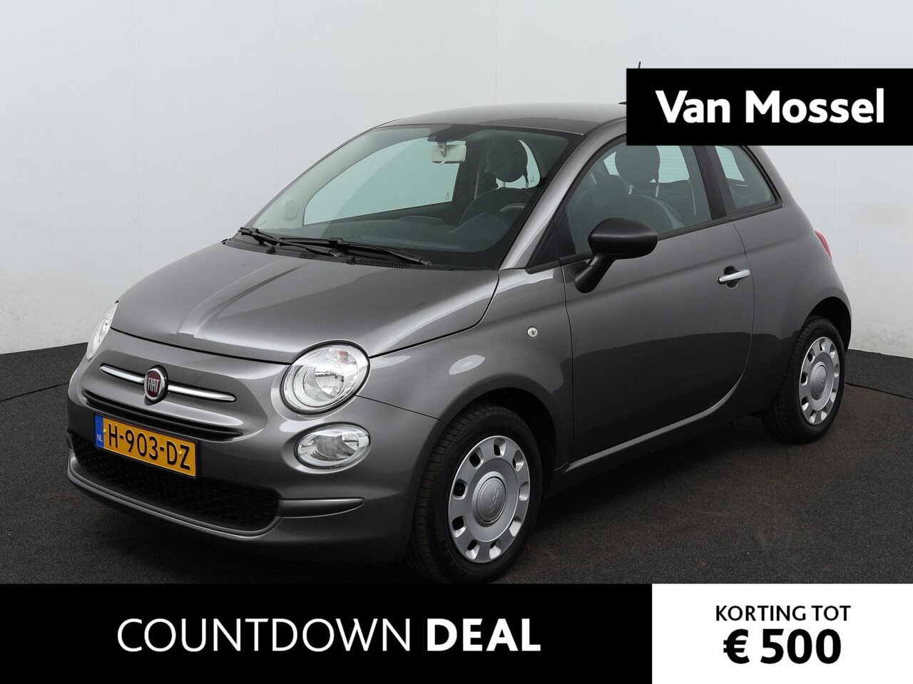 Fiat 500 - 0.9 TwinAir Turbo Young | Airco | elektrische ramen | Zuinig! - AutoWereld.nl