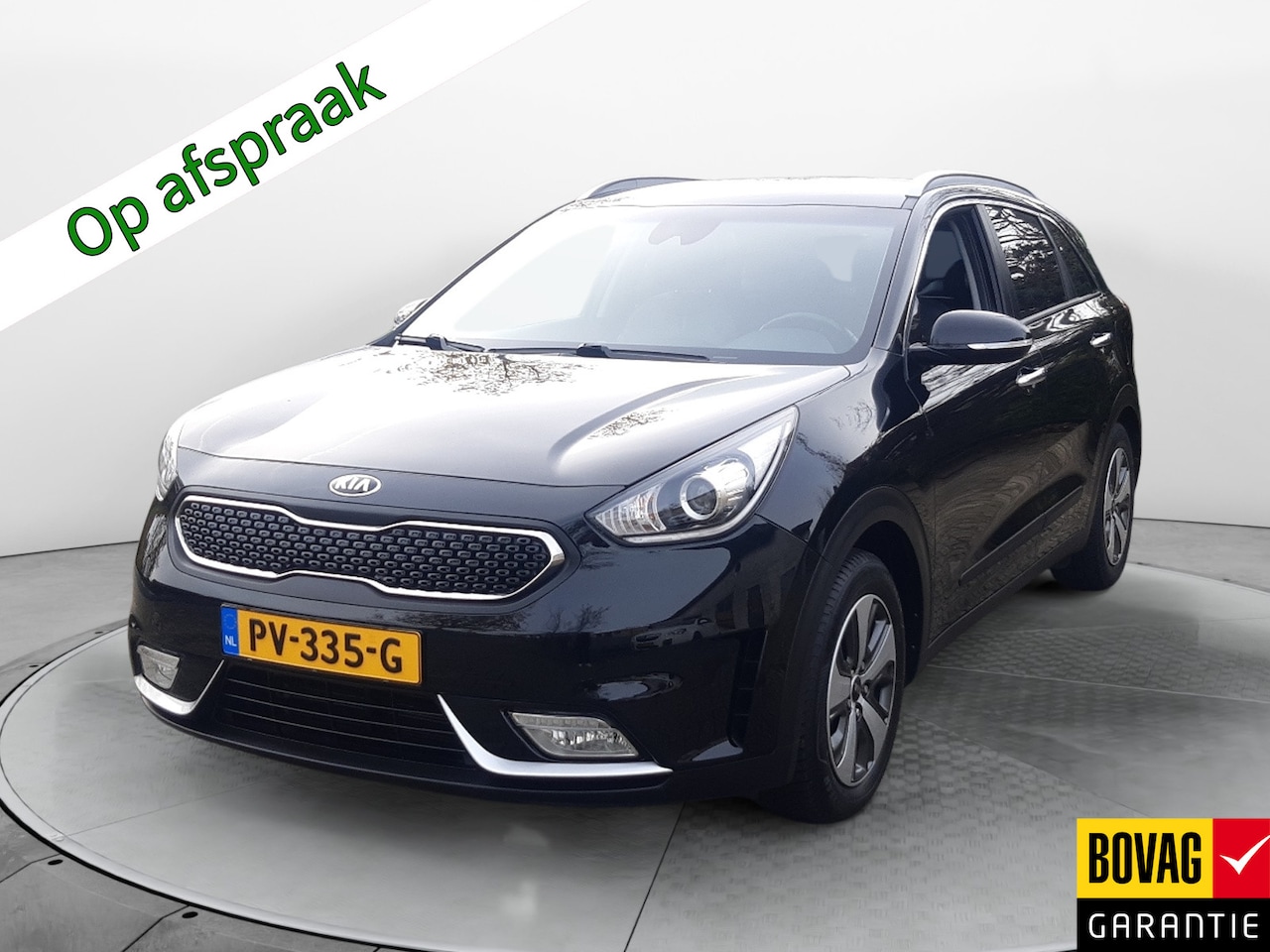 Kia Niro - 1.6 GDi Hybrid DynamicLine (105 PK) 1e-Eig, Kia-Dealer-Onderh, 12-Mnd-BOVAG, NL-Auto, Trek - AutoWereld.nl