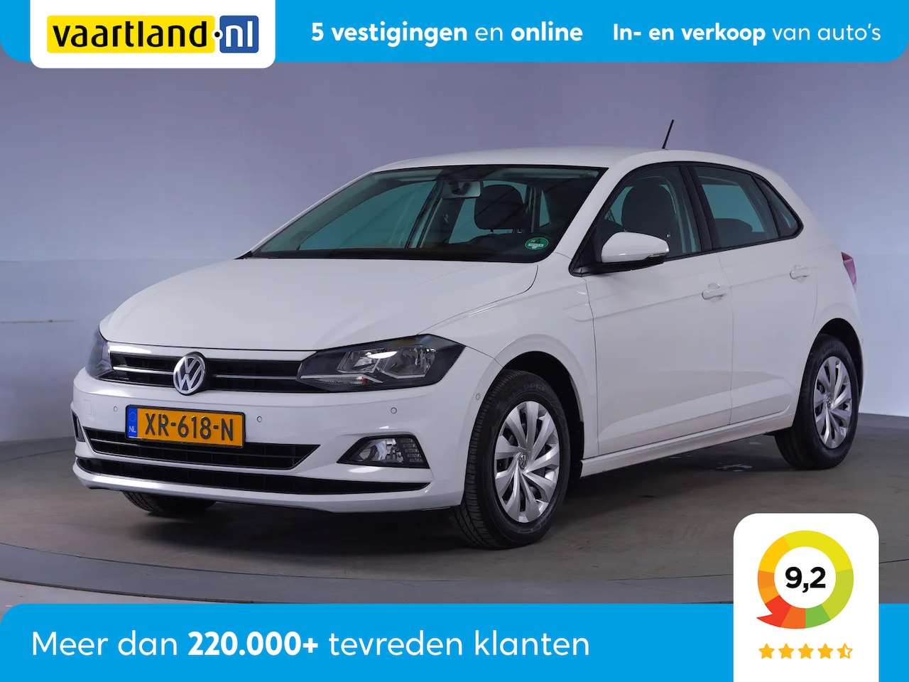 Volkswagen Polo - 1.0 TSI Comfortline [ Navi Airco Parkeersensoren ] - AutoWereld.nl