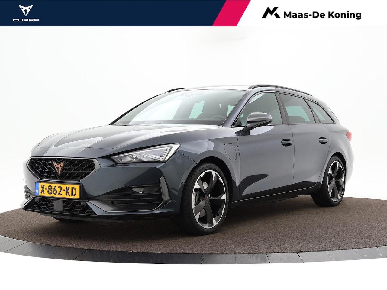 CUPRA Leon Sportstourer - 1.4 e-Hybrid 204pk DSG Business · Camera · Keyless · Apple/Android Car Play · Side Assist - AutoWereld.nl