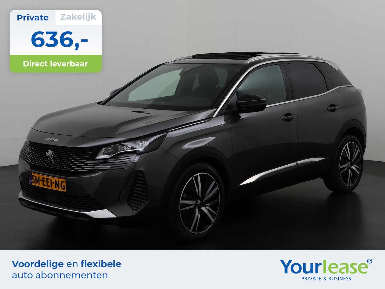 Peugeot 3008 - 1.2 PureTech GT Pack Business Automaat | All-in 636,- Private Lease | Zondag Open! - AutoWereld.nl