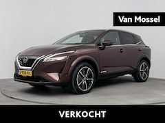 Nissan Qashqai - 1.5 e-Power Tekna Panoramadak | Cold Pack | Head-up display | 360 graden camera | Draadloo