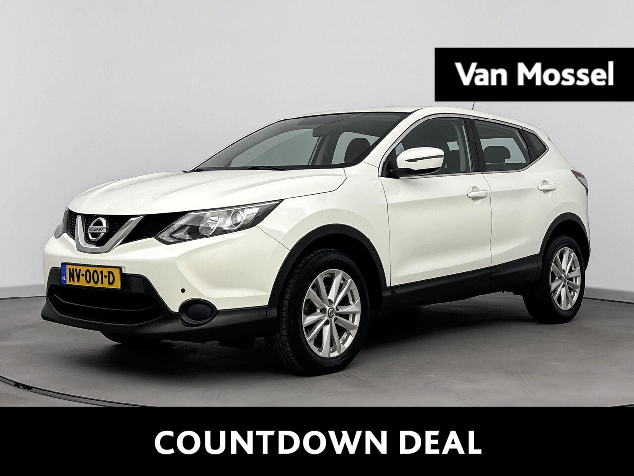 Nissan Qashqai - 1.2 Visia | Parkeersensoren | Airco | Cruise Control | Bluetooth - AutoWereld.nl