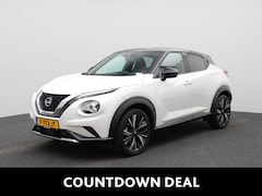 Nissan Juke - 1.0 DIG-T N-Design | Navigatie | 19 inch Velgen | Parkeersensoren | LED Lampen | Camera |