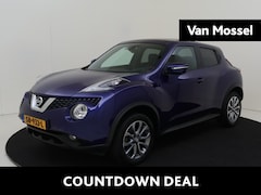 Nissan Juke - 1.6 Tekna | Automaat | Panorama-dak | Leder | 360 Camera | Navigatie | Stoelverwarming | L