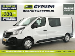 Renault Trafic - 1.6 dCi L2H1 Marge | Dubbele Cabine 5 Persoons Airco Cruise Navi Parkeersensoren Elektrpak