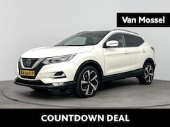 Nissan Qashqai - 1.2 Tekna 115pk | Navigatie | Panoramadak | 360 graden camera | Half-Leder | NL-auto | 1e