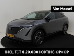 Nissan Ariya - Evolve 66 kWh | Premium Leder | Stoelverwarming & -ventilatie | Glazen Schuif/kanteldak |