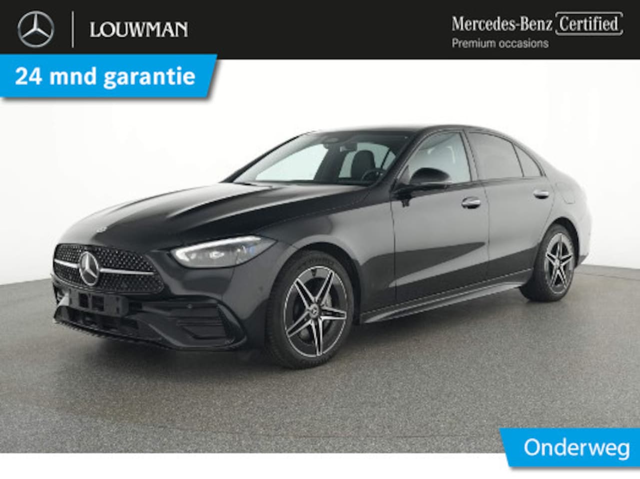 Mercedes-Benz C-klasse - 300 e AMG Plug-In Hybride | AMG Styling | Night Pakket | Panorama Schuif-Kanteldak | Memor - AutoWereld.nl